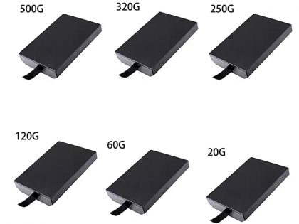 20GB/60/120/250GB/320GB/500GB HDD Festplatte Festplatte Für xbox 360 Slim Konsole für microsoft XBOX360 Dünne Juegos Drop Verschiffen