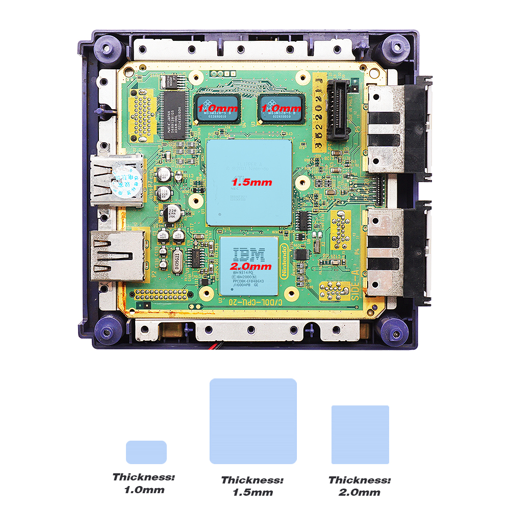 Für Gamecube SD2SP2 SD Card Adapter + Raspberry Pi Pico Board Picoboot IPL Ersatz Modchip – Bild 3