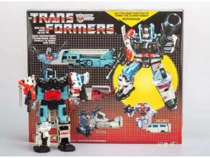G1 Defensor 5 IN 1 TOMY Transformatoren Action Figure Montiert Modell Transformatoren Krieg für Cybertron Retro Spielzeug