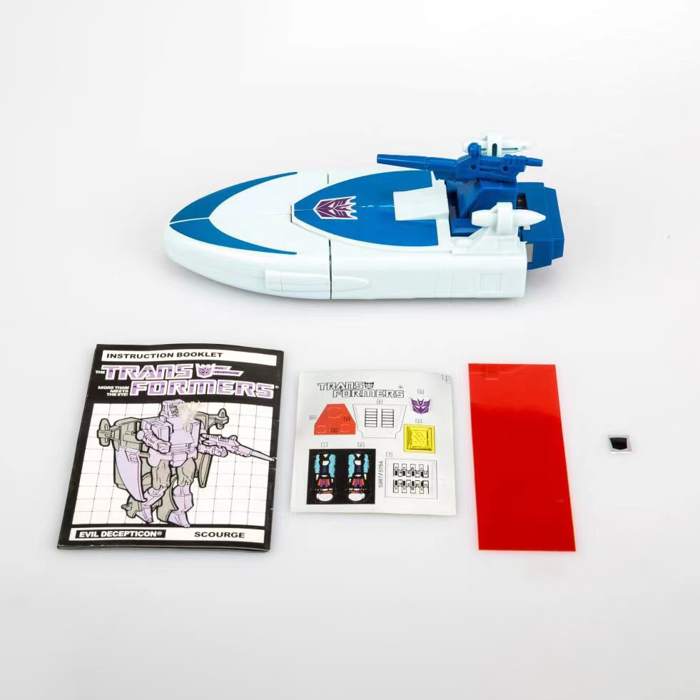G1 Geißel Kreuzfahrt Yacht Verformung Transformatoren Action Figure Montiert Modell Transformatoren Krieg für Cybertron Retro Spielzeug – Bild 2