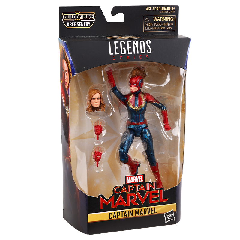 Hasbro Marvel Avengers Legend Series 6-zoll Captain Marvel Nick Fury Action-figuren kinder Spielzeug Geschenk Puppe Set – Bild 2