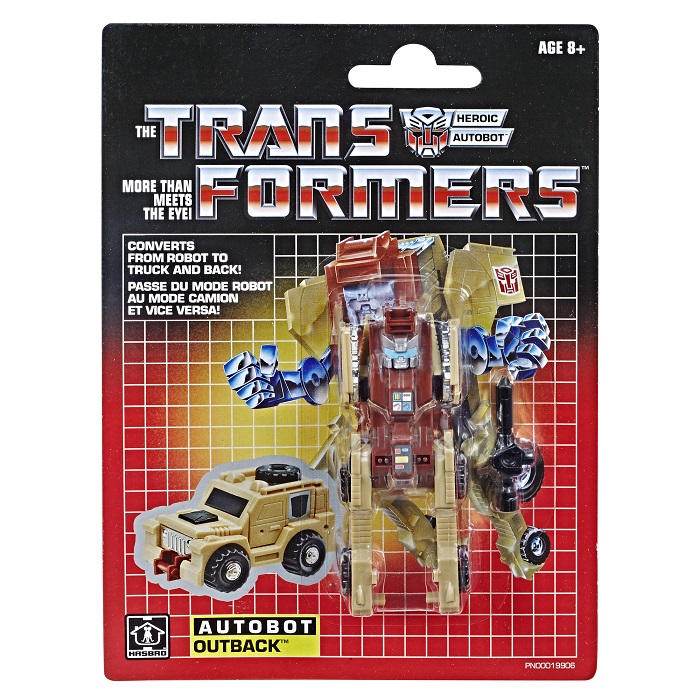 Hasbro Transformers Walmart Begrenzte G1 Outback Swerve Heckklappe Verformung Spielzeug Modell – Bild 2