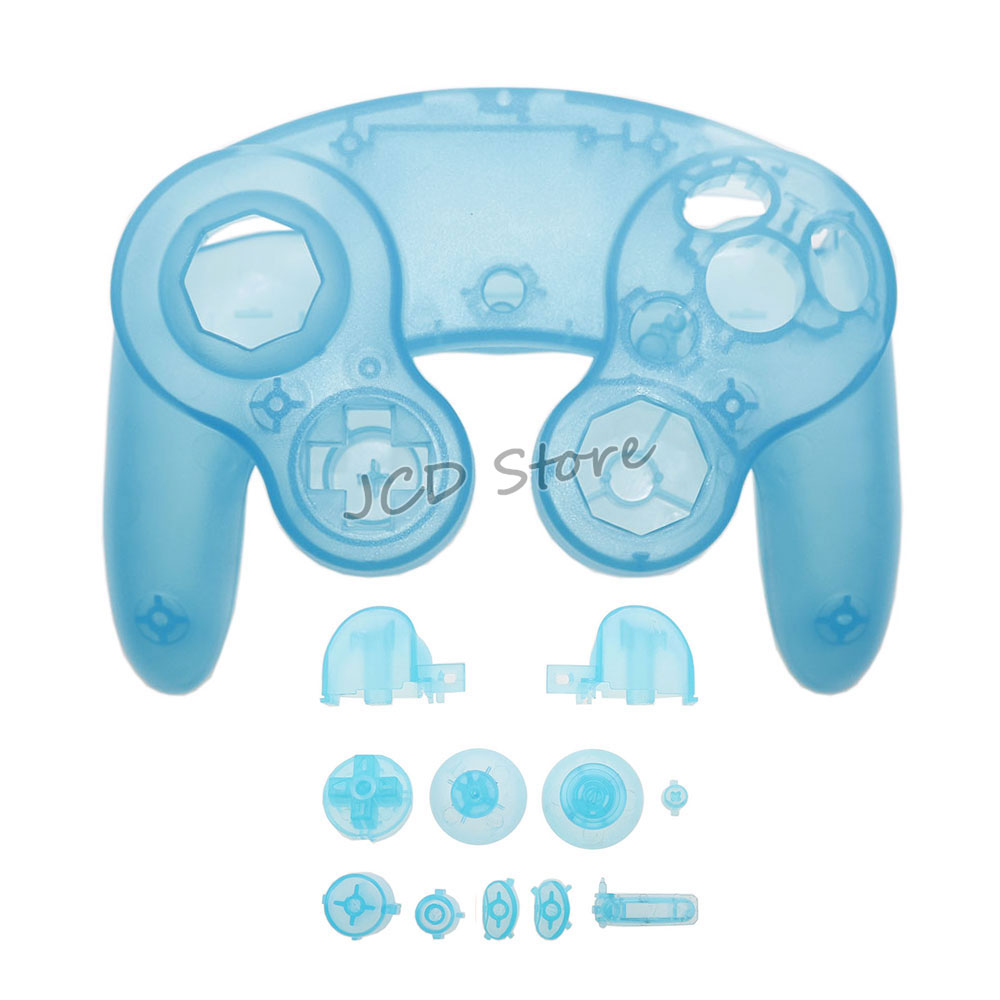 JCD For NGC Gamecube Controller Housing Shell Handle Case With Buttons Kit Game Protective Cover Accessories – Bild 5