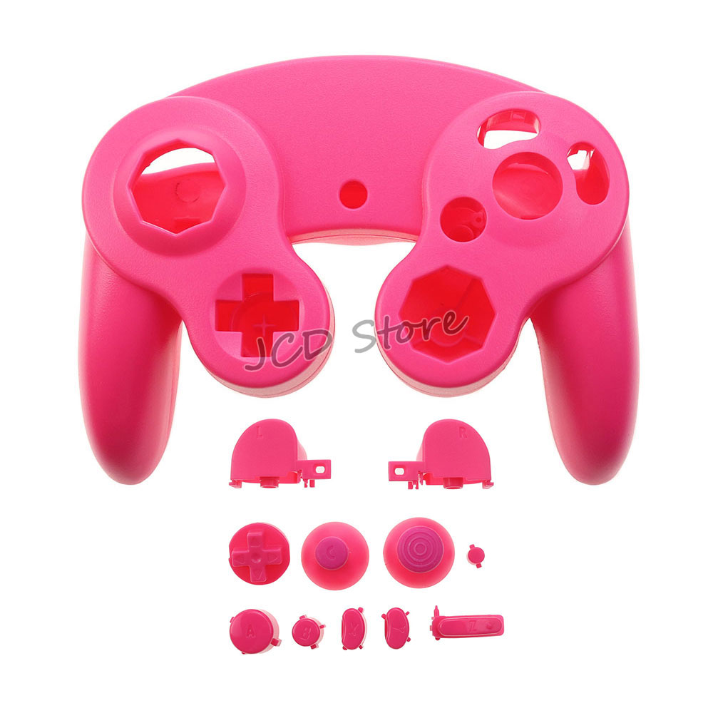 JCD For NGC Gamecube Controller Housing Shell Handle Case With Buttons Kit Game Protective Cover Accessories – Bild 6