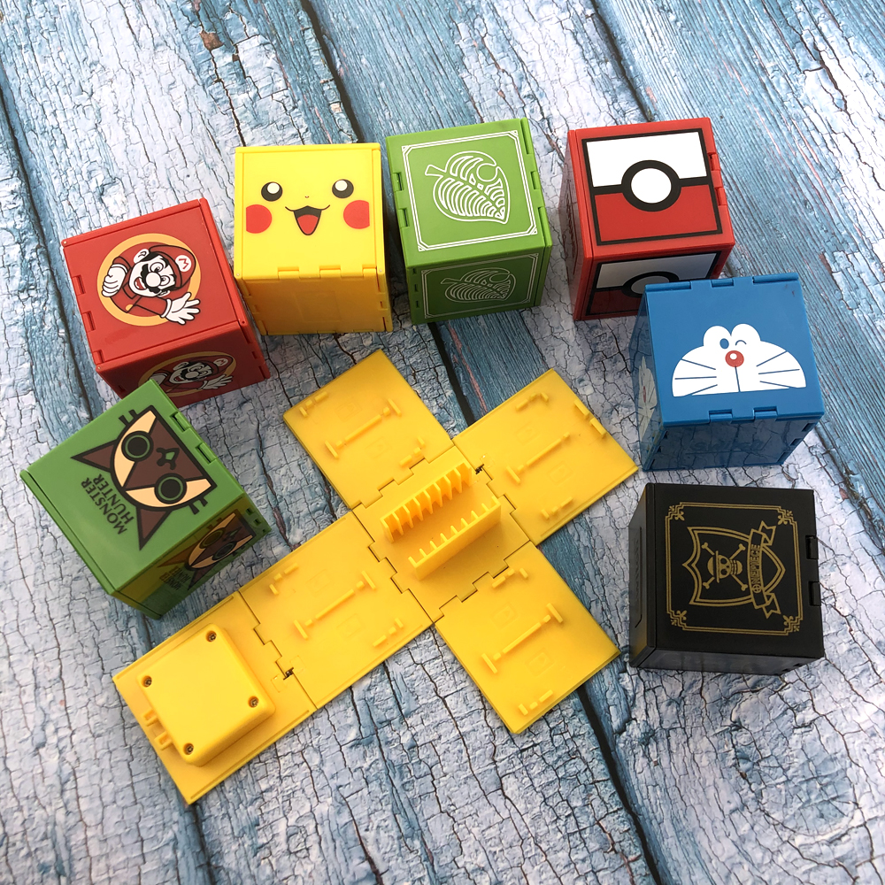 Neue Kommen für Nintend Schalter Zubehör Tragbare Spiel Karten Fall Stoßfest Hard Shell Storage Box Für Nintend Schalter NS Spiele – Bild 2