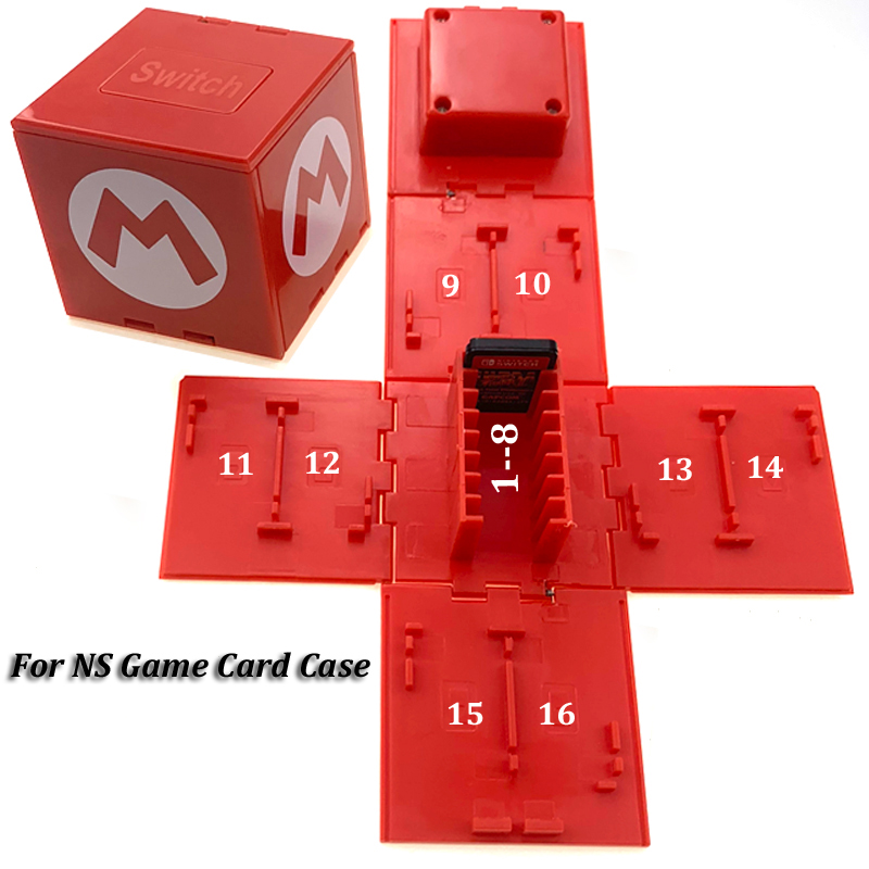 Neue Kommen für Nintend Schalter Zubehör Tragbare Spiel Karten Fall Stoßfest Hard Shell Storage Box Für Nintend Schalter NS Spiele – Bild 3