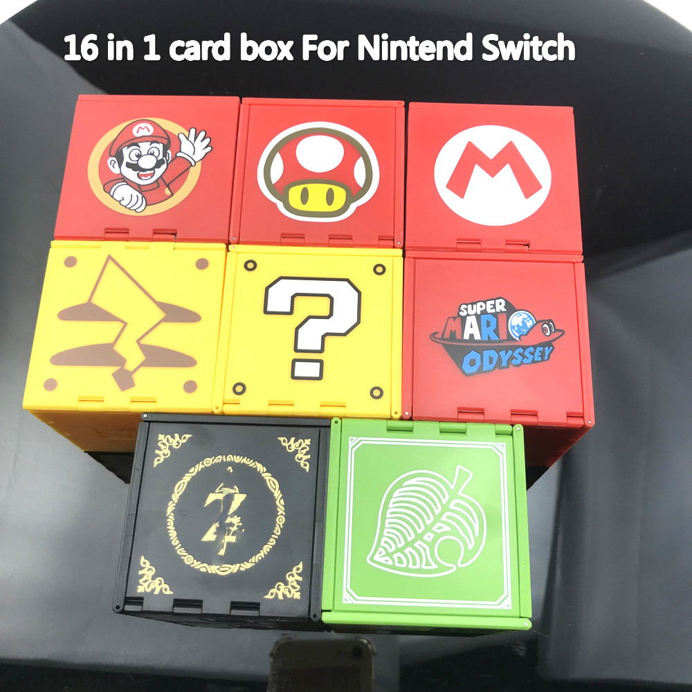 Neue Kommen für Nintend Schalter Zubehör Tragbare Spiel Karten Fall Stoßfest Hard Shell Storage Box Für Nintend Schalter NS Spiele – Bild 6