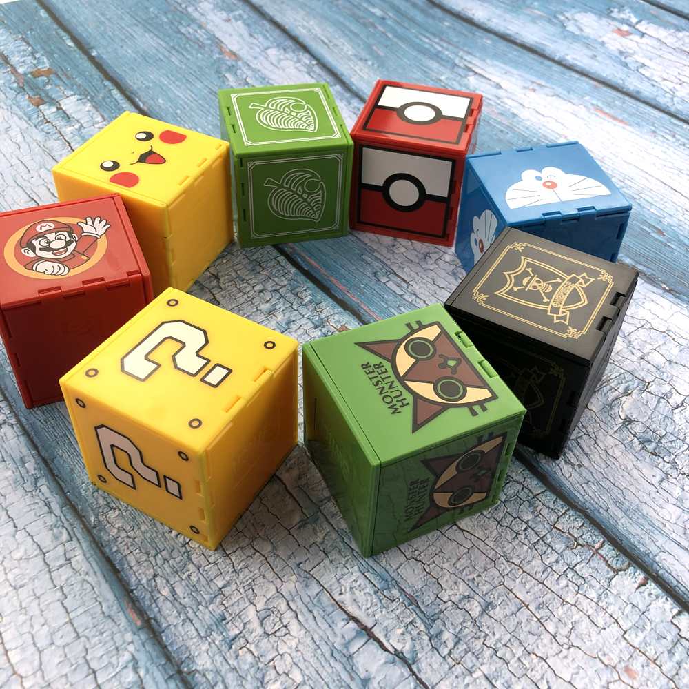 Neue Kommen für Nintend Schalter Zubehör Tragbare Spiel Karten Fall Stoßfest Hard Shell Storage Box Für Nintend Schalter NS Spiele