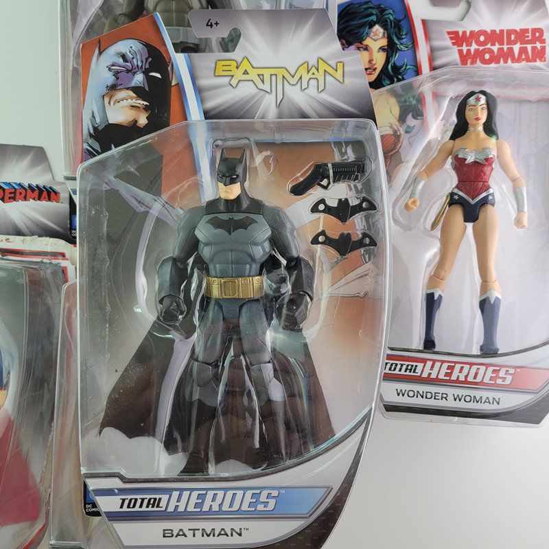 Original Anime Figur Batman Wonder Frau Die Flash Action-figuren 6-zoll Modell Jungen Spielzeug kinder Geschenke – Bild 6