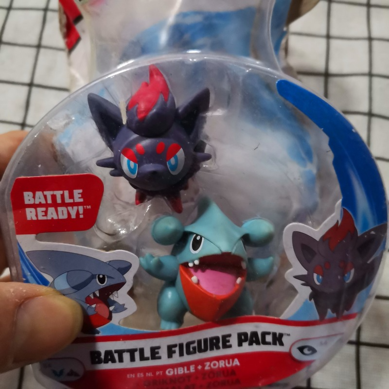Original Anime Figur Pokemon Zorua Gible Action-figuren Spielzeug Boxed Modell Ornamente Kinder Geschenke – Bild 4