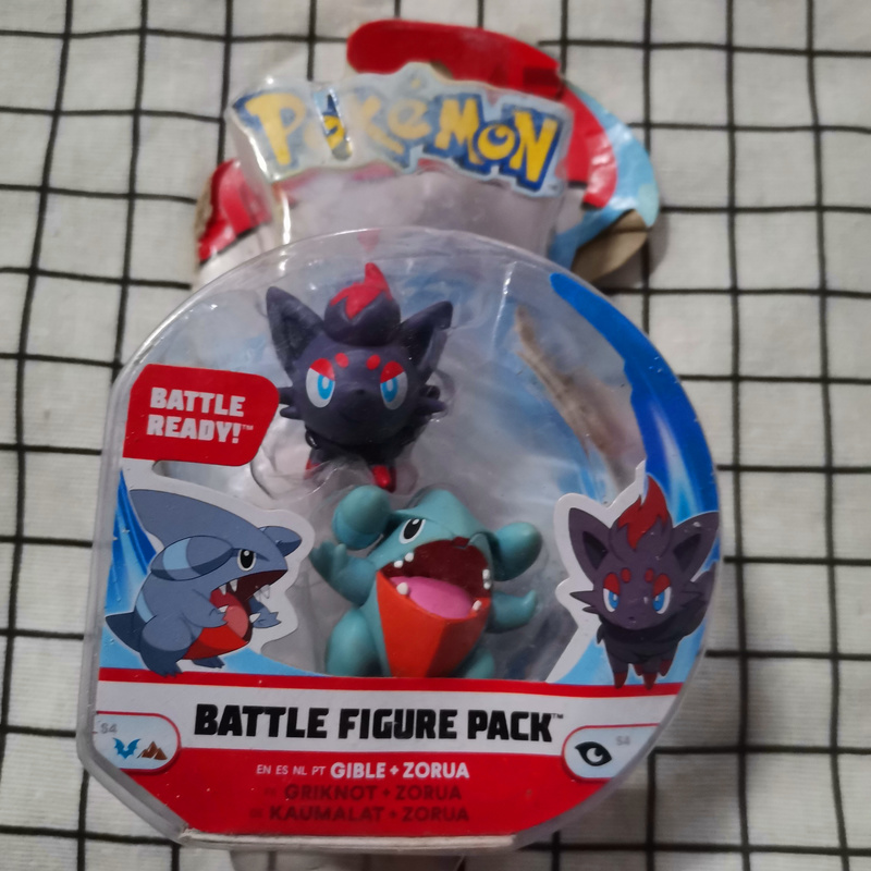 Original Anime Figur Pokemon Zorua Gible Action-figuren Spielzeug Boxed Modell Ornamente Kinder Geschenke