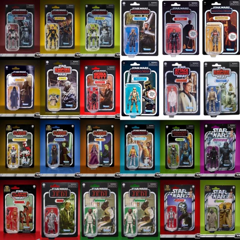 Original Hasbro Star wars 3,75 zoll ARC Trooper Vintage Sammlung Koska Reeves Darth Vader Yoda Barriss Offee figuren modell spielzeug