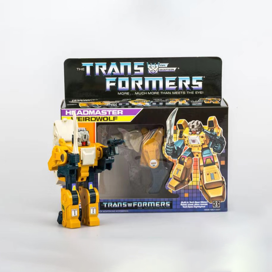 Tomy G1 Weirdwolf Drei Transformationen Transformatoren Action Figure Montiert Modell Spielzeug Geschenk Transformatoren Krieg für Cybertron Spielzeug