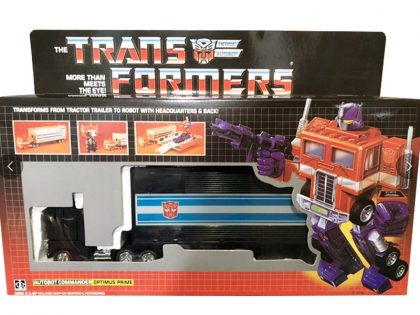 Transformation G1 Re-erlassen OP Rot KO Edition Mit wagen Metall front Action Figureals Modell Transformation G1 Re-erlassenen OP