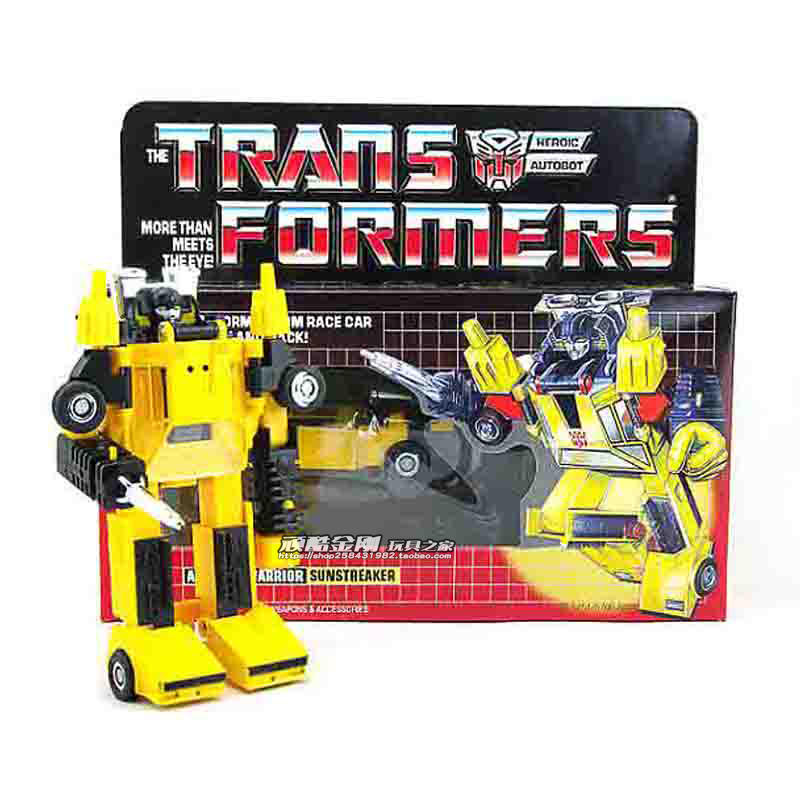 Transformatoren G1 Autobot Sunstreaker Neuauflage Spielzeug Modell Action-figuren Verformung Spielzeug Roboter Sammeln Geschenke