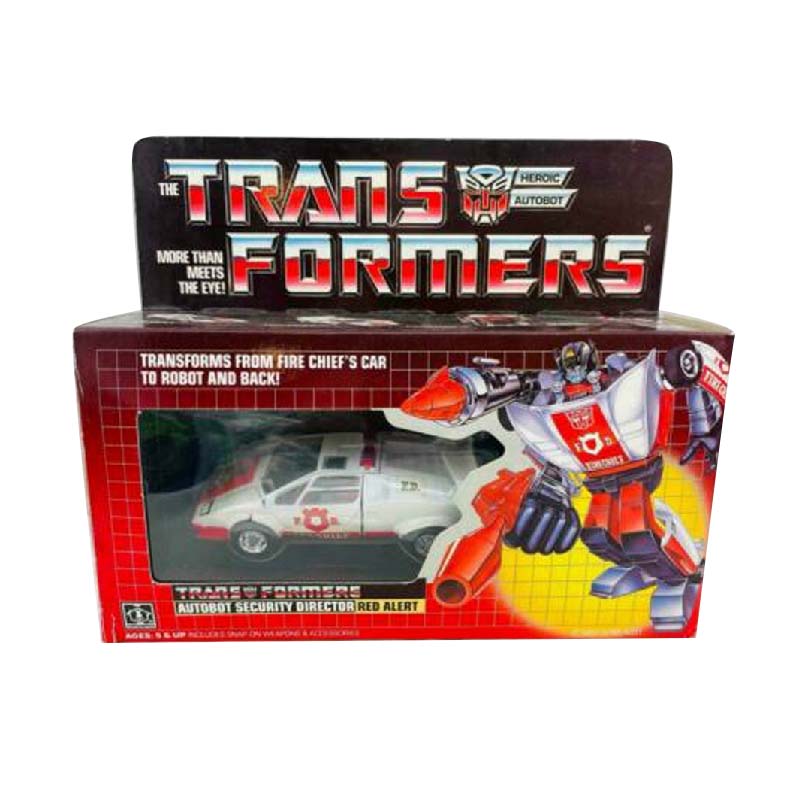 Transformatoren G1 Rot Alert Optimus Prime Anime Abbildung Action-figuren Verformung Spielzeug Roboter Modell Junge Spielzeug Sammlung Geschenk