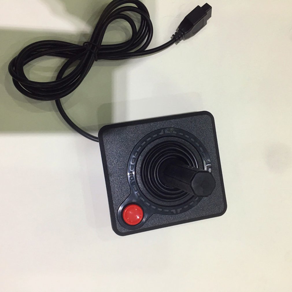 Upgraded 1.5M Gaming Joystick Controller For Atari 2600 game rocker With 4-way Lever And Single Action Button Retro Gamepad – Bild 5