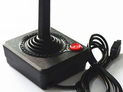 Upgraded 1.5M Gaming Joystick Controller For Atari 2600 game rocker With 4-way Lever And Single Action Button Retro Gamepad