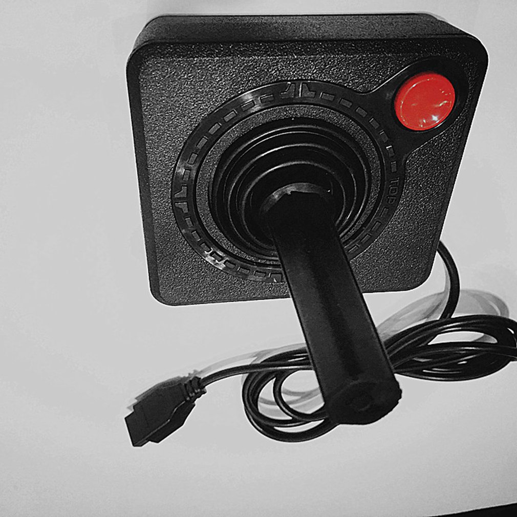 Upgraded 1.5M Gaming Joystick Controller For Atari 2600 game rocker With 4-way Lever And Single Action Button Retro Gamepad – Bild 6