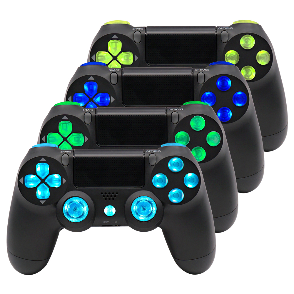 Wireless Game Controller Ersatz Platine Kit Controller Licht Bord LED Gamepad Leucht Panel Set für PS4 – Bild 2