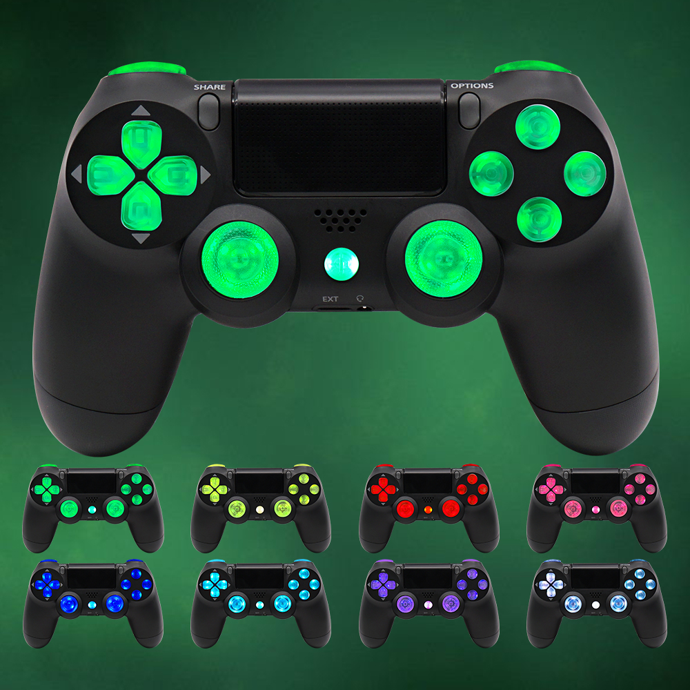 Wireless Game Controller Ersatz Platine Kit Controller Licht Bord LED Gamepad Leucht Panel Set für PS4 – Bild 3