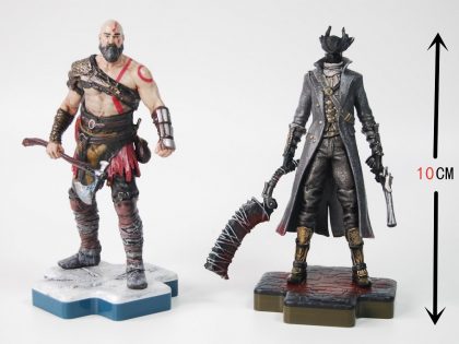 Action-Spiel Kratos Atreus Crash Bandicoot Die Hunter Mitsurugi Gold Hoarder Tails Lara Action Figur Modell Ornamente Spielzeug