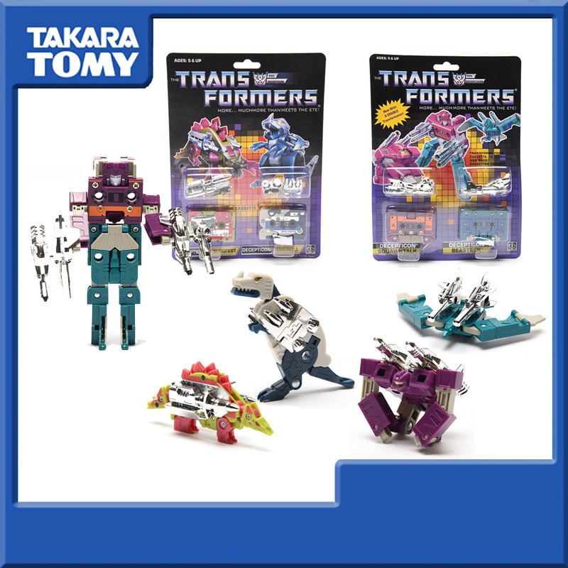 Die Transformatoren Generation 1 Klassische Reissue Version Band Action Figure Verformbaren Sammlung Spielzeug Geschenk