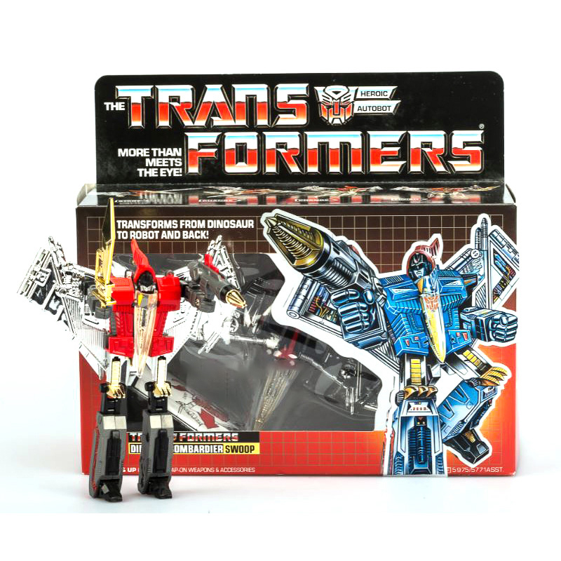 Die Transformatoren Generation 1 Klassische Reissue Version Swoop Blau Rot Action Figure Verformbaren Sammlung Spielzeug Geschenk