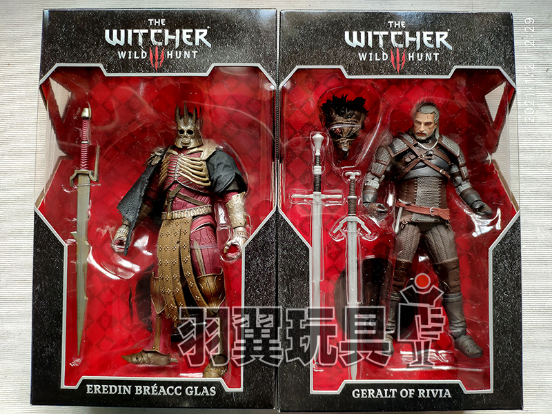Die Witchears 3 Wilde Jagd Ereedin Breacc Glas Gerallt von Rivia Gelenke Beweglichen Action Figur Modell Spielzeug Begrenzte Sammlung – Bild 2