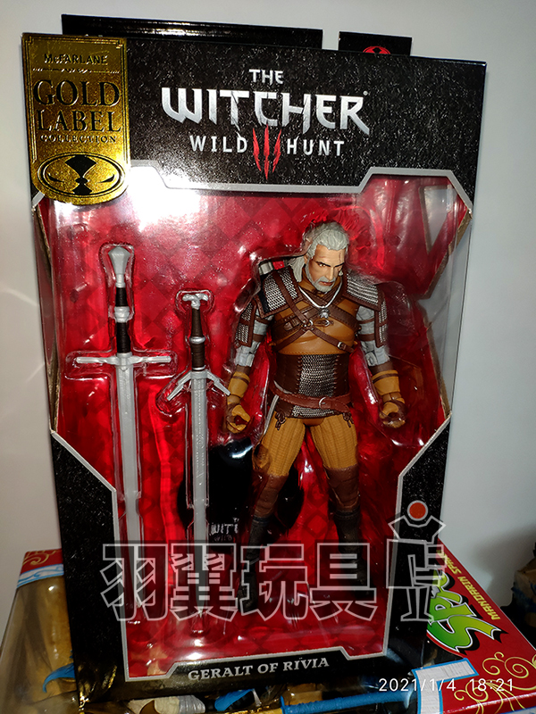 Die Witchears 3 Wilde Jagd Ereedin Breacc Glas Gerallt von Rivia Gelenke Beweglichen Action Figur Modell Spielzeug Begrenzte Sammlung – Bild 3