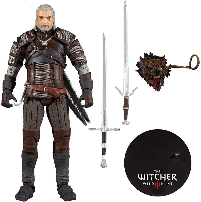 Die Witchears 3 Wilde Jagd Ereedin Breacc Glas Gerallt von Rivia Gelenke Beweglichen Action Figur Modell Spielzeug Begrenzte Sammlung – Bild 5