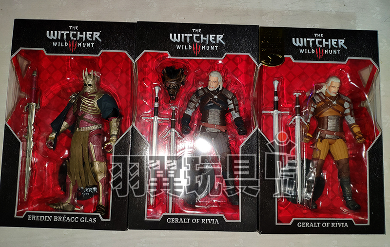 Die Witchears 3 Wilde Jagd Ereedin Breacc Glas Gerallt von Rivia Gelenke Beweglichen Action Figur Modell Spielzeug Begrenzte Sammlung