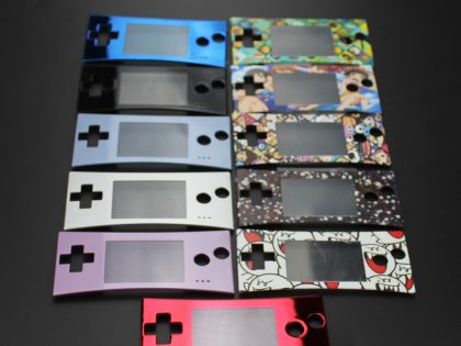 Frontblende Abdeckung Ersatz für GameBoy Micro für GBM Front Fall Gehäuse Reparatur Teil