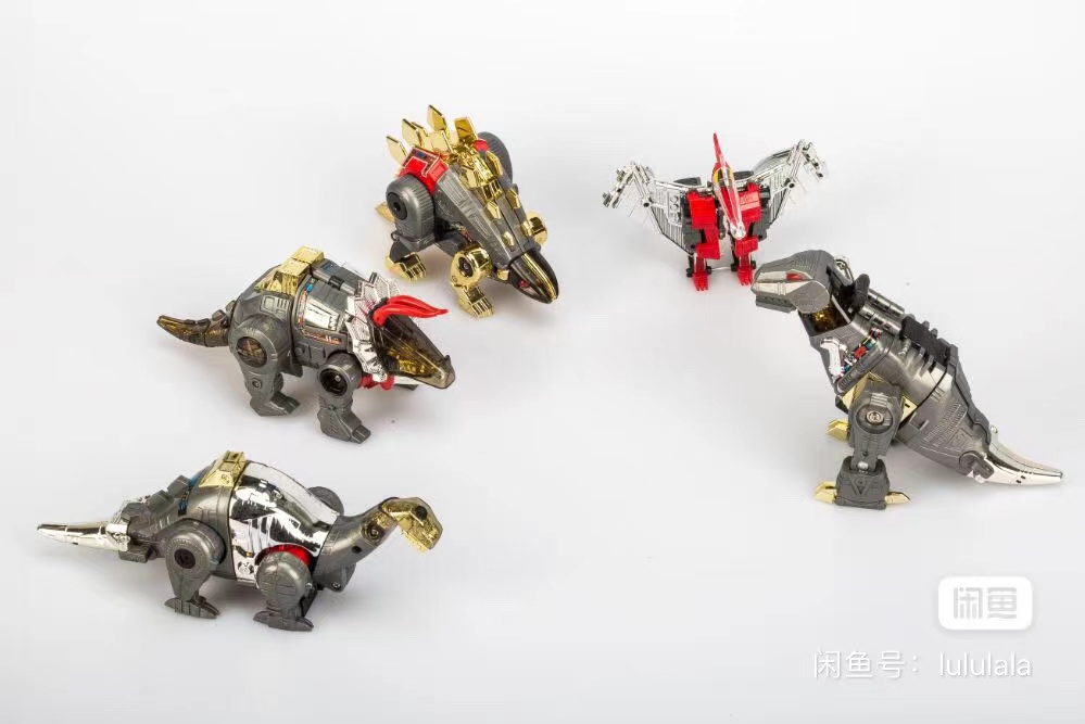 G1 Grimlock Schlacke Schlamm Snarl Swoop 5 In 1 Transformatoren Action Figure Montiert Modell Transformatoren Krieg für Cybertron Retro Spielzeug – Bild 3