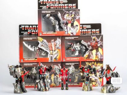 G1 Grimlock Schlacke Schlamm Snarl Swoop 5 In 1 Transformatoren Action Figure Montiert Modell Transformatoren Krieg für Cybertron Retro Spielzeug