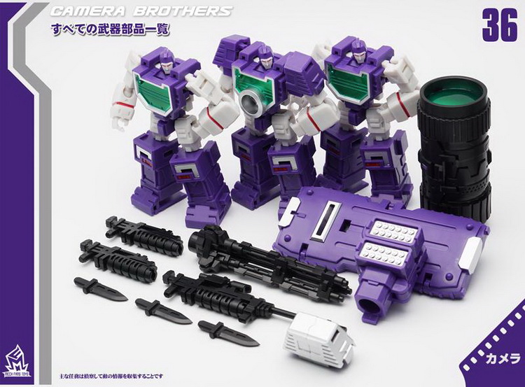 MFT Transformation Kamera Brothers G1 Modell Roboter Spielzeug ABS Action-figur Tasche Krieg Pioneer Serie Spielzeug Für Kinder Geschenk – Bild 2