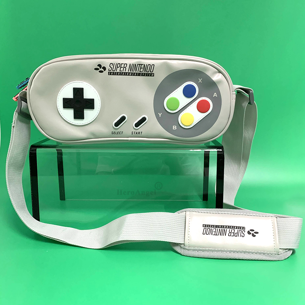Neue Für Nintendo Schalter OLED Lagerung Tasche Tragbare Retro SNES Schutz Zipper Fall Für NS Schalter & Lite Konsole Zubehör
