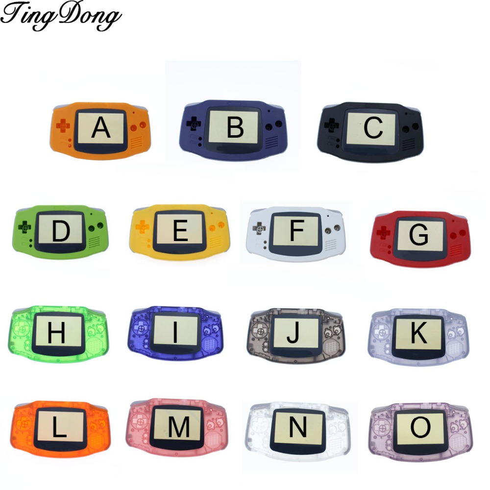 TingDong 15PCS Volle Gehäuse Shell Pack für Nintendo Gameboy Advance GBA