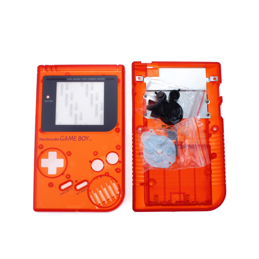TingDong blau weiß schwarz Schwarz Grau OEM Neue Full Housing Shell Fall für Nintendo Gameboy Klassische für GB DMG GBO – Bild 3