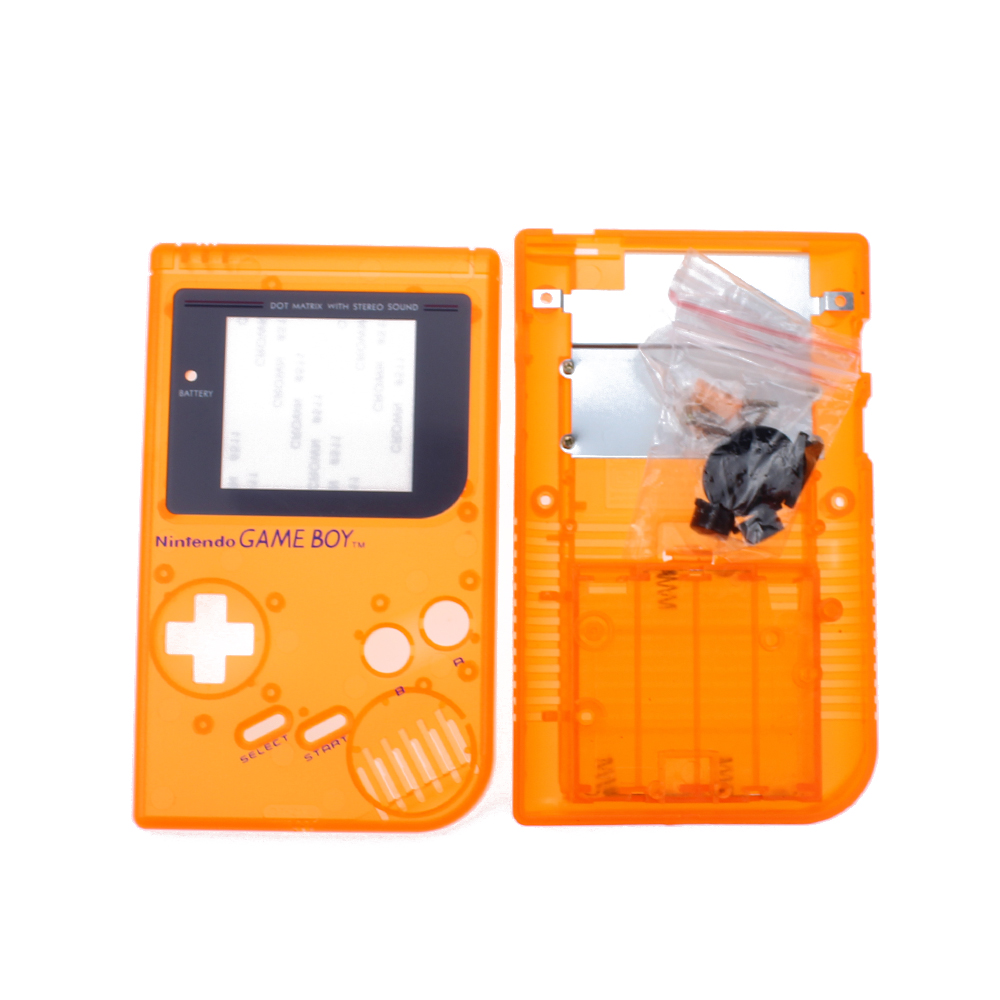 TingDong blau weiß schwarz Schwarz Grau OEM Neue Full Housing Shell Fall für Nintendo Gameboy Klassische für GB DMG GBO – Bild 4