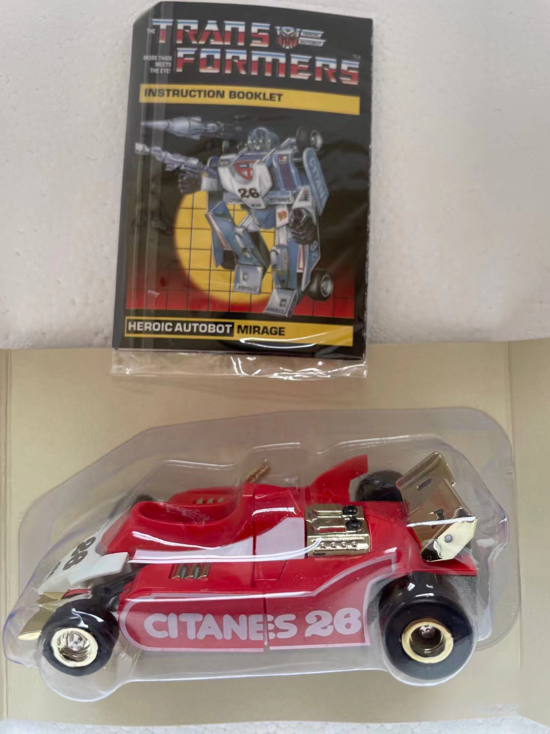 Tomy G1 HYrage ROT Transformatoren Zwei Transformationen Action Figure Montiert Modell Transformatoren Krieg für Cybertron Retro Spielzeug
