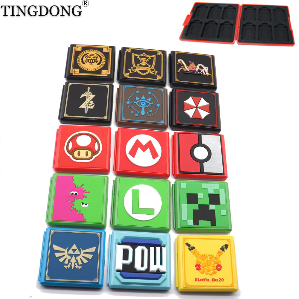 36 farben für NintendoSwitch Lite NS Premium Spiel Karten Speicher Fall Schutzhülle Hard Shell Box Gaming Zubehör