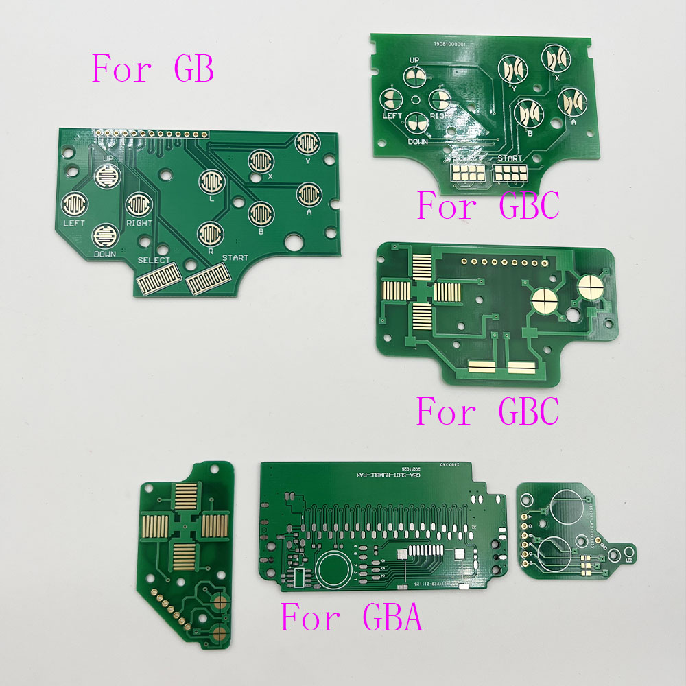 DIY Taste PCB Board Für GBA GBC GB Klassische ControlABXY D Pad Bord