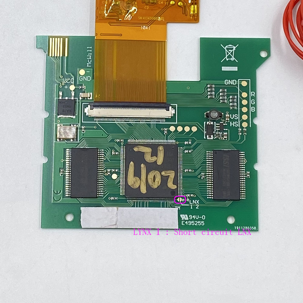 Für Atari Lynx ICH II LCD BILDSCHIRM Ersatz – Bild 2