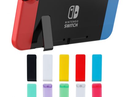 Für Nintendo Switch Game Konsole NS Reparatur/Ersatz Teil Nintend Schalter Host Zurück Shell Ständer Halterung Ständer Halter Kit