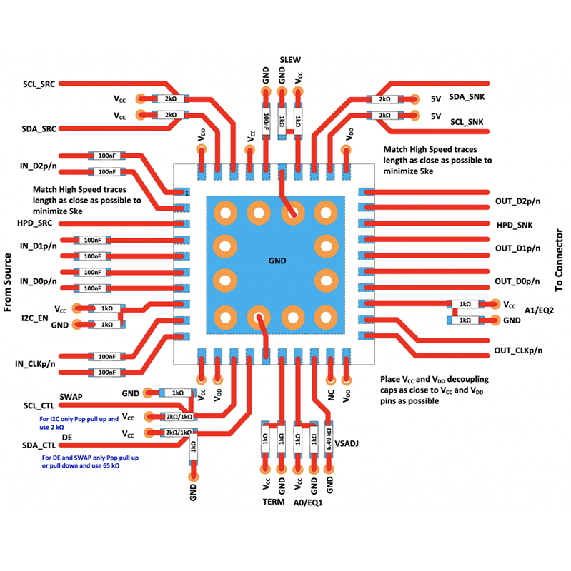 TDP158 HDMI Retimer IC Chip Display Interface Ersatz Für Microsoft Xbox One X IC Chip TDP158 WQFN40 TDP158RSBR – Bild 3