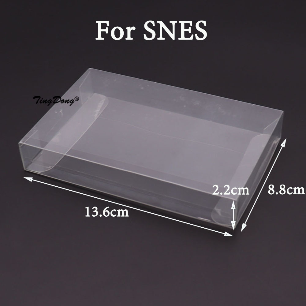 Transparent Klar Cartridge Schutzhülle Abdeckung Für GB GBA GBC SNES N64 NES NGPC Schalter Protector Box Für PS5 Für PS4 /PS3 – Bild 6